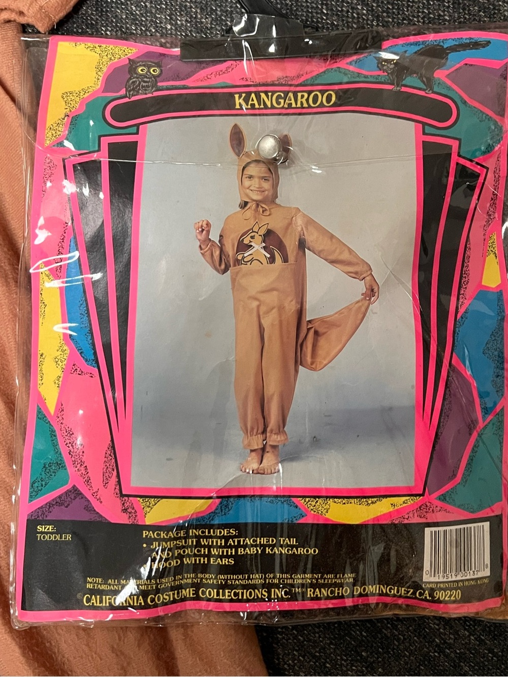 Kangaroo 2-pc Halloween Costume 3-4 Toddler